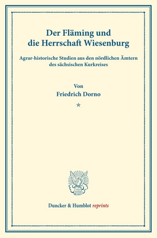 Der Fläming und die Herrschaft Wiesenburg.