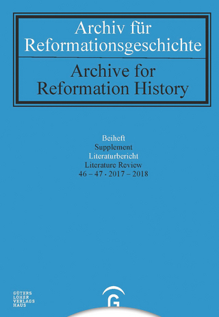 Archiv für Reformationsgeschichte - Literaturbericht