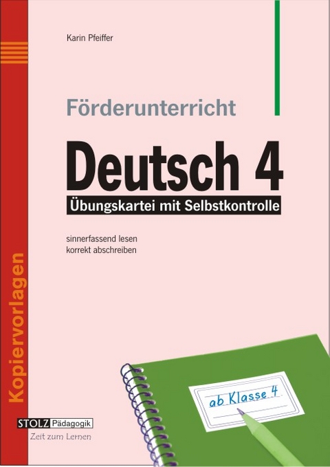F&ouml;rderunterricht Deutsch 4 - Karin Pfeiffer