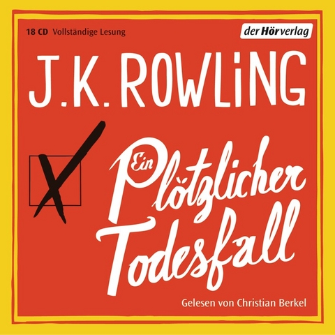Ein pl&ouml;tzlicher Todesfall - Joanne K. Rowling