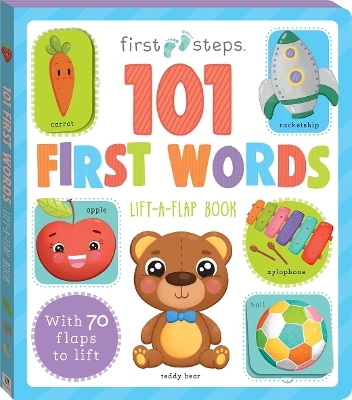First Steps Large Foam Book 101 First Words - Hinkler Pty Ltd