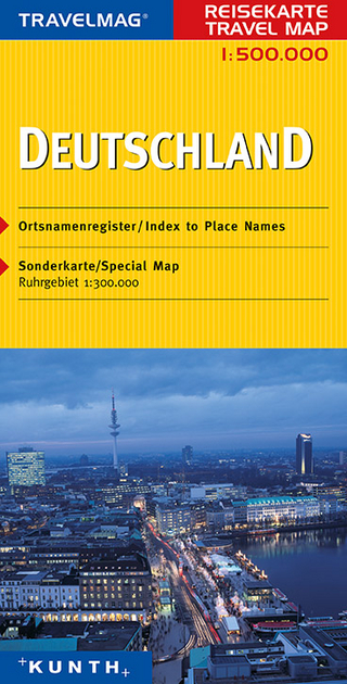 KUNTH Reisekarte Deutschland 1:500 000