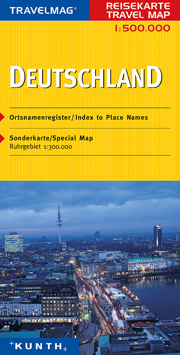 KUNTH Reisekarte Deutschland 1:500 000 - 