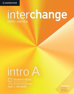 Interchange Intro A Student's Book with Online Self-Study - Jack C. Richards
