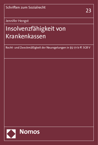 Insolvenzfähigkeit von Krankenkassen