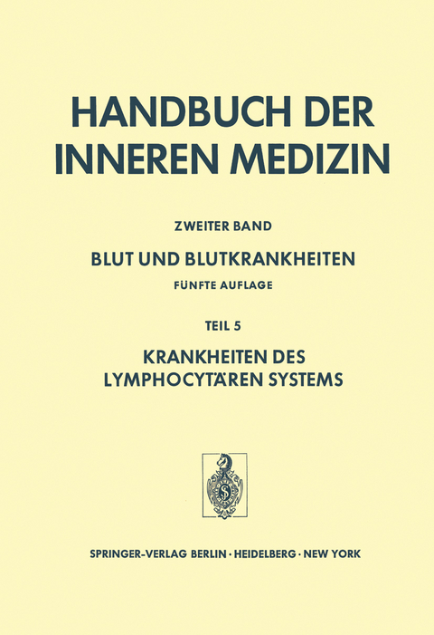 Blut und Blutkrankheiten - 