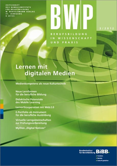 Berufsbildung in Wissenschaft und Praxis 03/2012