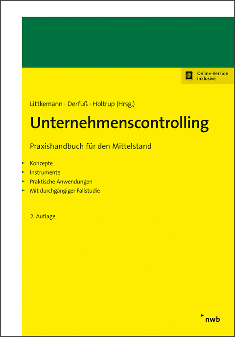 Unternehmenscontrolling - Jan Auerbach, Klaus Derfu&szlig;, David Eisenberg, Sonja Eisenberg, Axel Fietz, Michael Holtrup, Stefan H&ouml;ppe, Stephan K&ouml;rner, J&ouml;rn Littkemann, Sarah Maizi, Marcel Naber, Florian Oldenburg-Tietjen, Klaus Schulte, Sonia Schwarzer, Shaereh Shalchi