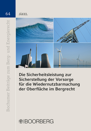 Die Sicherheitsleistung zur Sicherstellung der Vorsorge für die Wiedernutzbarmachung der Oberfläche im Bergrecht