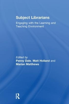 Subject Librarians - Penny Dale