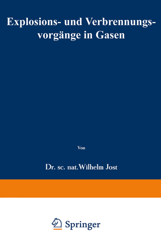 Explosions- und Verbrennungsvorgänge in Gasen