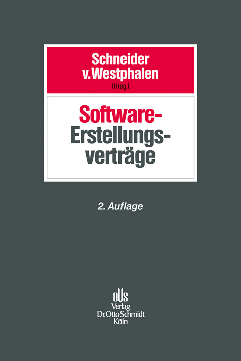 Software-Erstellungsverträge - 