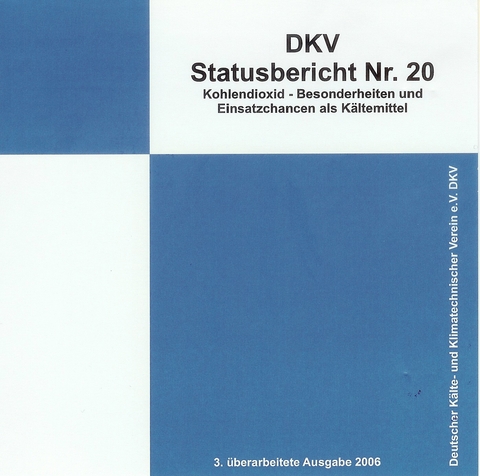 Kohlendioxid - Besonderheiten und Ersatzchancen als K&auml;ltemittel - E. Wobst, H. Kaiser, J. K&ouml;hler