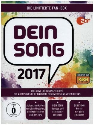 Dein Song 2017, 1 Audio-CD + 1 DVD (Limitierte Fan-Box)
