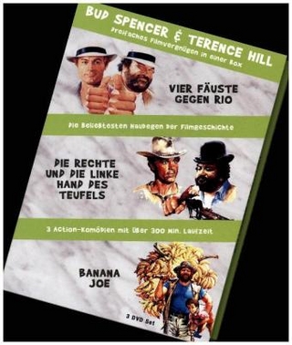 Bud Spencer & Terence Hill - Dreifaches Filmvergnügen in einer Box, 3 DVDs