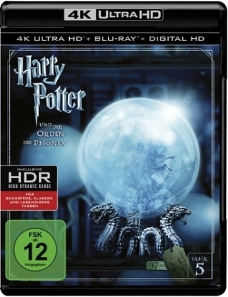 Harry Potter und der Orden des Ph&ouml;nix 4K, 2 UHD-Blu-ray