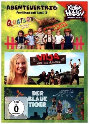Abenteuertrio - Familienspa&szlig; hoch 3, 3 DVDs