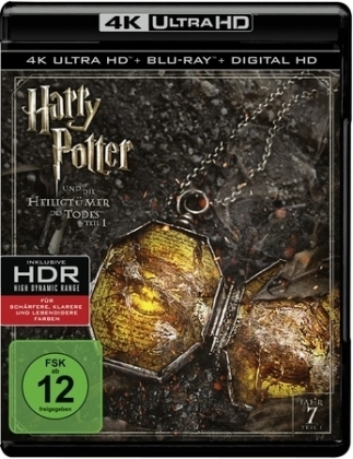 Harry Potter und die Heiligt&uuml;mer des Todes 4K. Tl.1, 2 UHD-Blu-rays