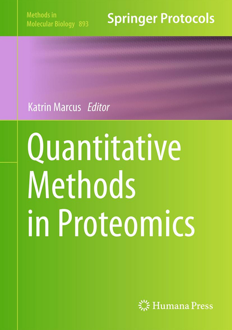 Quantitative Methods in Proteomics - 