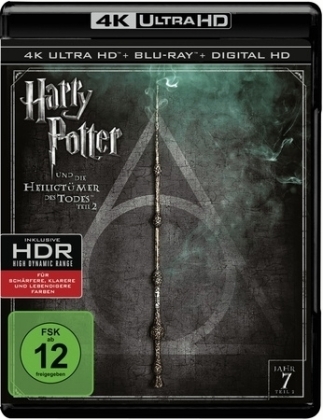 Harry Potter und die Heiligt&uuml;mer des Todes 4K. Tl.2, 2 UHD-Blu-rays