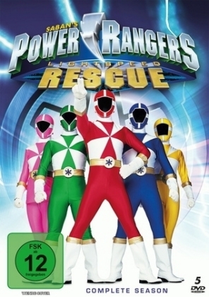 Power Rangers - Lightspeed Rescue, 5 DVDs