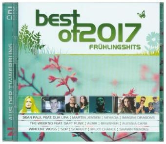 Best Of 2017 - Fr&uuml;hlingshits, 2 Audio-CDs -  Various