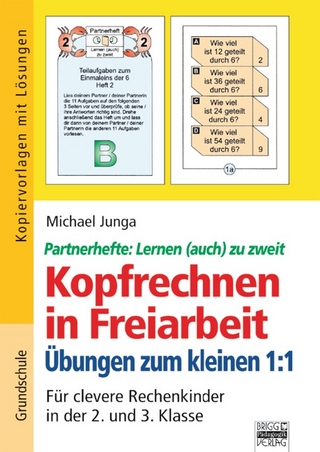 Kopfrechnen in Freiarbeit / Übungen zum kleinen 1:1