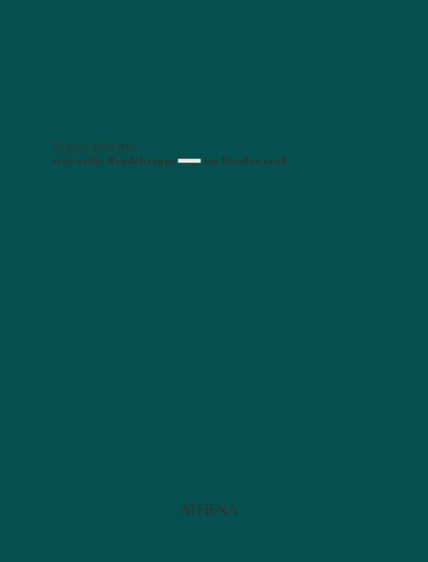 eine wei&szlig;e Wendeltreppe liegt am Stra&szlig;enrand - Ulrike M&ouml;schel