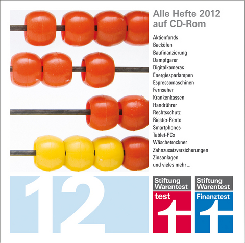 test und Finanztest Archiv CD-ROM 2012 - 