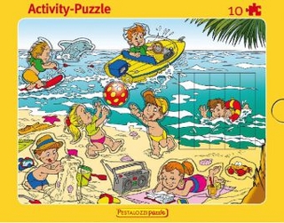 Strand (Rahmenpuzzle) mit Schiebeelement