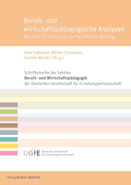 Berufs- und wirtschaftsp&auml;dagogische Analysen - 