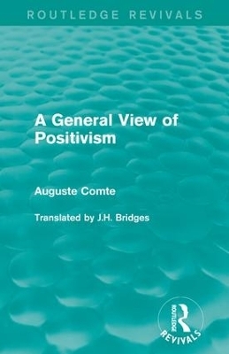 A General View of Positivism
