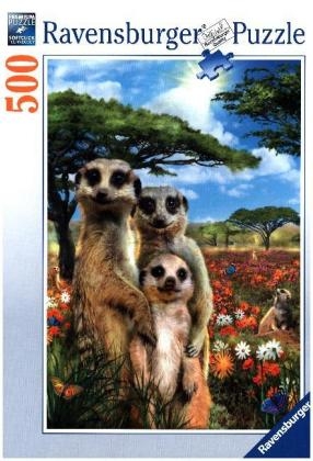 Fröhliche Erdmännchen (Puzzle)