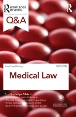 Q&A Medical Law 2013-2014 - Jonathan Herring