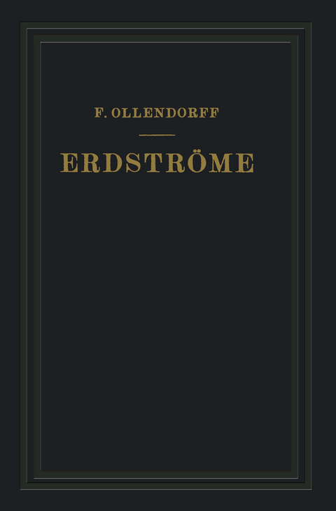 Erdstr&ouml;me - Franz Ollendorff