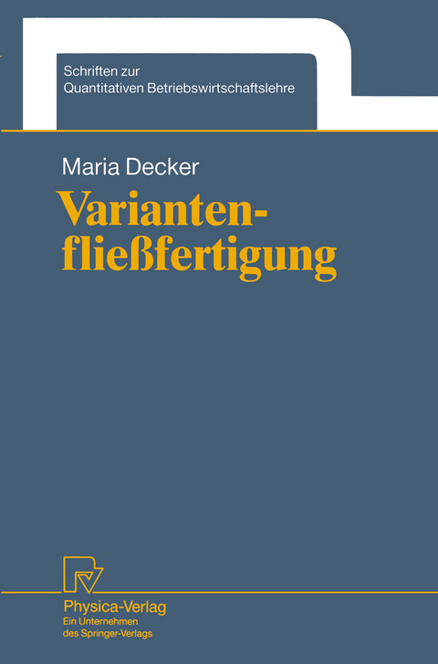Variantenflie&szlig;fertigung - Maria Decker