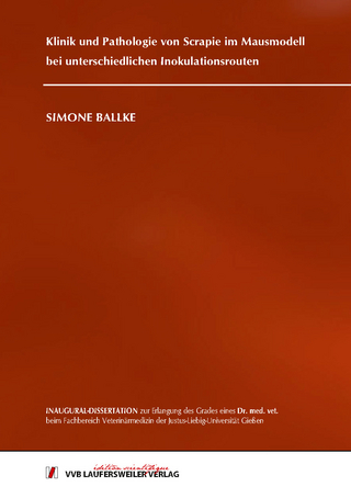 Klinik und Pathologie von Scrapie im Mausmodell bei unterschiedlichen Inokulationsrouten