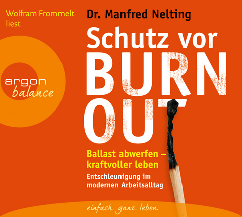 Schutz vor Burn-out - Manfred Nelting