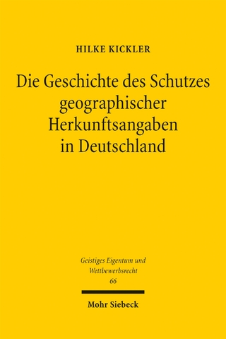 Die Geschichte des Schutzes geographischer Herkunftsangaben in Deutschland