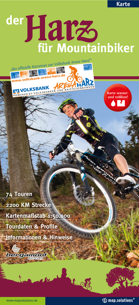 Der Harz f&uuml;r Mountainbiker - 