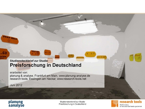 Studie Preisforschung in Deutschland