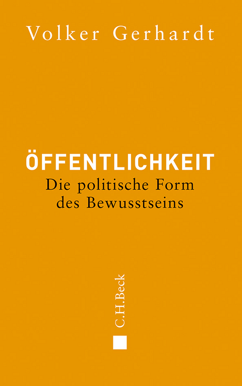 &Ouml;ffentlichkeit - Volker Gerhardt