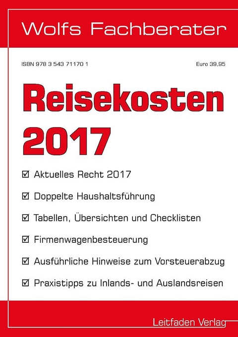 Reisekosten 2017