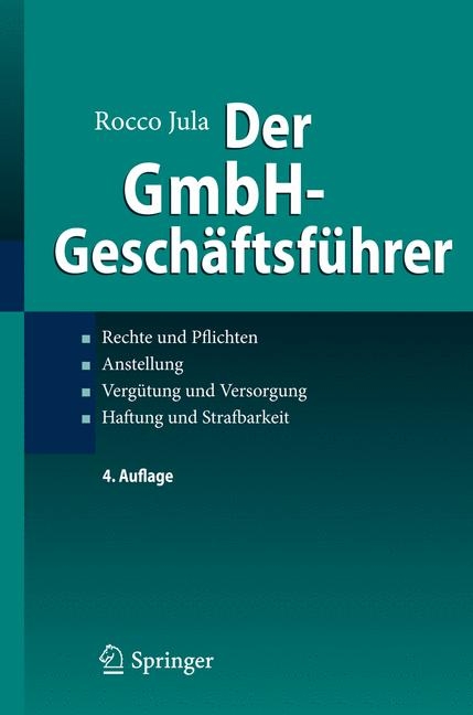 Der GmbH-Gesch&auml;ftsf&uuml;hrer - Rocco Jula