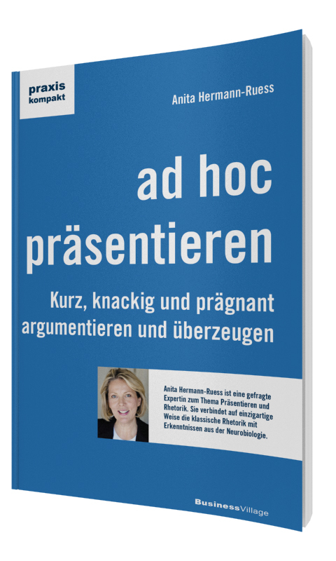 ad hoc pr&auml;sentieren - Anita Hermann-Ruess