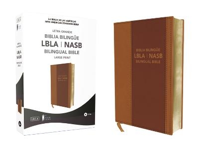 Nasb/Lbla, Bilingual Bible, Leathersoft, Brown / Nasb/Lbla, Biblia Biling&uuml;e, Leathersoft, Caf&eacute; -  Nbla-Nueva Biblia de Las Am&eacute;ricas,  Vida