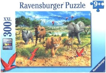 Afrikas Tierkinder (Kinderpuzzle)