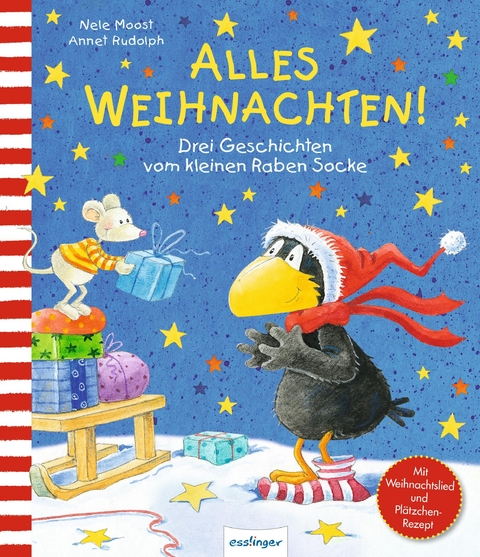 Der kleine Rabe Socke: Alles Weihnachten! - Nele Moost