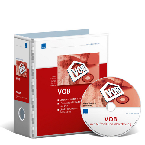 VOB für das Elektrohandwerk mit Aufmaß  und Abrechnung - Axel Olowson, Peter Husheer, Axel Sperling, Reinhard Diescher, Markus Cosler