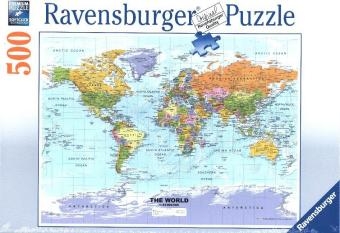 Weltkarte, politisch (Puzzle)